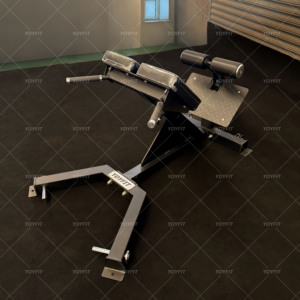 <span class=keywords><strong>Machine</strong></span> d'entraînement musculaire YDY FIT pour salle de sport - Équipement d'exercice d'extension du bas du dos à 45 degrés, équipement de fitness commercial, logo personnalisé - Product Image 2