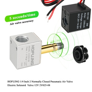Vanne de régulation de pression 2V025-08, électrovanne pneumatique en laiton, bobine solénoïde 36V, corps 3/2 pour contrôle de débit - Product Image 3