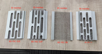 Protection de gouttière en micro-maille d'aluminium pour la protection des feuilles dans les gouttières résidentielles et le drainage extérieur