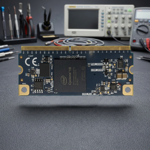 Kit de Desarrollo de Módulos de Sistema en Chip (SoC) Serie SAMA5D27 Microchip C10L-7Q-3X3-RI, Módulo Cyclone 10 LP, 80KLE, 32MB HyperRAM, 16MB - Product Image 3