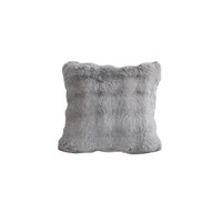 Housse de coussin de canapé rectangulaire personnalisable en polyester respirant à imprimé floqué de luxe avec fermeture éclair pour la maison, le bureau et l'hôtel