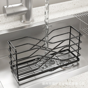 Estante de almacenamiento de cocina de Metal sin perforaciones transfronterizas, estante de drenaje de condimentos de especias para colgar en la <span class=keywords><strong>pared</strong></span>, seguro para horno - Product Image 5