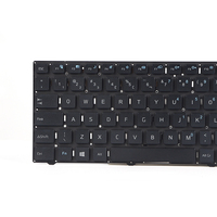 Teclado de Repuesto para Portátil CCE Ultra Thin U25 N325 Series, Distribución BR ABNT2, Venta al Por Mayor de Fábrica