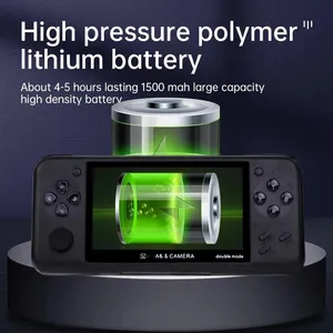 Console de jeu vidéo portable 2.4G XY-10 8 Go avec écran couleur 4,3 pouces, double joystick, prend en charge 1000 <span class=keywords><strong>jeux</strong></span> - Product Image 2