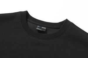 Sudadera con capucha de gran tamaño para mujer 2025, cuello de hombro caído, tejido de punto transpirable, estampado frontal, Otoño Invierno - Product Image 3