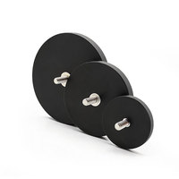 Support magnétique de toit de 31 mm pour barre lumineuse LED de camion, supports de montage magnétiques, pinces