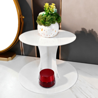 Support à dessert en acrylique, support rond pour gâteau, support décoratif de style européen, vitrine de présentation pour mariage