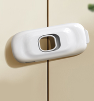 Verrou de sécurité pour armoire pour bébé, multifonction, verrou de sécurité pour réfrigérateur, tiroir, placard, sans perçage, adhésif, protection de sécurité pour bébé
