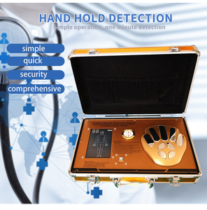 <b>Portable</b> body analyzer 3D display health device USB key <b>lock</b> analyzer Aluminum case medical tool - Product Image 6
