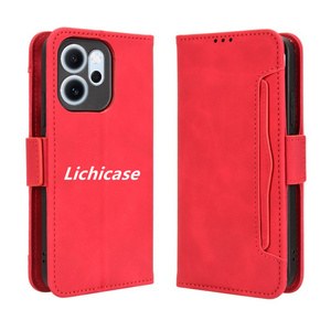 Lichicase <span class=keywords><strong>เคส</strong></span>โทรศัพท์หนัง<span class=keywords><strong>ฝา</strong></span><span class=keywords><strong>พับ</strong></span>เป็นฐานสำหรับ <span class=keywords><strong>OPPO</strong></span> F29 F29 Pro A5มีช่องเสียบการ์ดหลายช่อง<span class=keywords><strong>ฝา</strong></span>หลังมือถือแบบแม่เหล็ก - Product Image 3