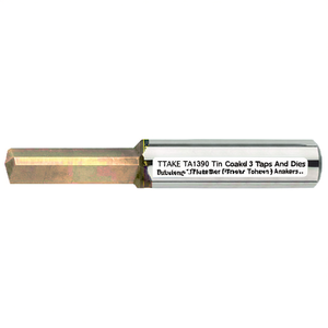 TTAKE TA1390 TiN Coated 3 Flute <b>Tap</b> Breaker <b>Taps</b> And <b>Dies</b> - Product Image 2