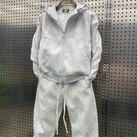 Ensemble de survêtement à capuche personnalisé, léger, anti-transpiration, pour le sport et la course en extérieur – Tendance et fiable
