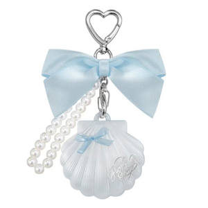 Flower Knows Shell's Jewel Bag Colgante de Concha con Lazo, Crema Iluminadora, Piedra Lunar, Lágrimas Azules, Tridimensional, Nacarado - Product Image 6