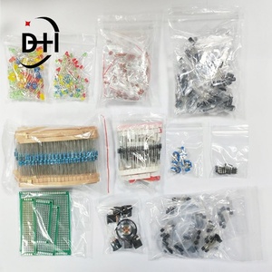 Kit de Componentes Electrónicos Mega de 1900 Piezas, Incluye Surtido + Condensadores + Resistencias + LED + Transistores + Conectores DC + PCB + Amplificador Operacional - Product Image 2