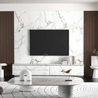 Bingjie Nouveau design panneau mural en marbre pvc plafonds en pvc insonorisés panneaux en pvc imperméables conception de plafond