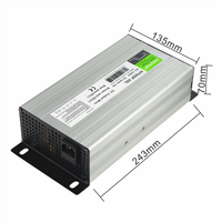 Cargador de Batería Popular de 900W 12-72V 10-40A para Baterías de Plomo-Ácido, LiFePO4 e Iones de Litio para Scooter, Motocicleta Eléctrica, Carrito de Golf, Montacargas