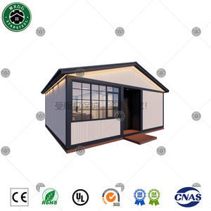 Casa Modular Prefabricada, Panel de Listones Verticales, Cabaña Prefabricada, Estructura de Acero Ligero, Casa de Vacaciones, Oficina - Product Image 2
