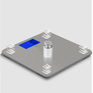 Peso personal de vidrio templado digital electrónico 180Kg 396Lb pesaje báscula de cuerpo de baño doméstico - Product Image 2