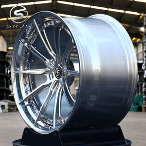 Jantes forgées chromées noires en 2 parties pour Aston Martin DB11 Jaguar F Type Lotus Emira <span class=keywords><strong>Alpine</strong></span> A110 19 20 21 pouces GT - Product Image 3