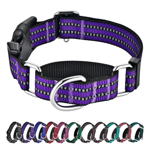 Adjustable Soft <b>Padded</b> Reflective Multi-functional Dog Leash Durable Nylon Retractable Quick Release for Daily <b>Walking</b> Training - Product Image 1