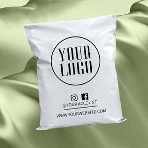 Factory Wholesale Custom Logo White Poly Shipping <b>Postal</b> Mailer Waterproof Self-Adhesive Mailing <b>Bags</b> Premium Packaging - Product Image 1