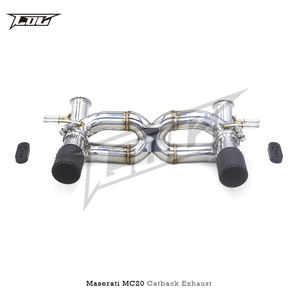 Tubo de Escape de Conexión Directa para Maserati <span class=keywords><strong>MC20</strong></span>/<span class=keywords><strong>MC20</strong></span> <span class=keywords><strong>Cielo</strong></span> 3.0T 2020-2024, Eje Trasero Recto, Sonido Mejorado con Tubo en X - Product Image 5
