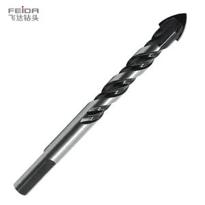 FEIDAカスタマイズガラスタイルドリルビット6/8/10/12mmオーバーロード大理石ツイスト合金トライアングルドリル用セラミック金属壁レンガメトリック - Product Image 2