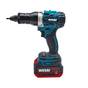 Pistolet à <span class=keywords><strong>riveter</strong></span> électrique professionnel M3, M4, M5, M6, M8, M10, M12 Pistolet à <span class=keywords><strong>riveter</strong></span> sans fil Adaptateur de perceuse Riveteuse Insert Nut Tools - Product Image 3