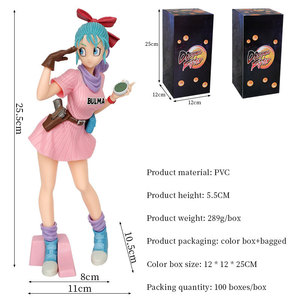 Bulma Heroes Interaktive Action figuren PVC-Modell dekoration Spielzeug puppen und Statuen - Product Image 6