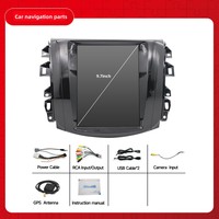 Radio de Coche Android 2DIN con Pantalla Vertical Tesla para Nissan Navara NP300 Terra 2014-2019, Estéreo para Coche, Audio para Coche de 9.7 Pulgadas