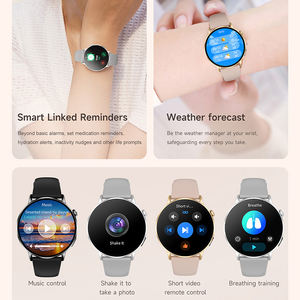 Nouvelle montre connectée G34 pour femmes 2025 avec lampe <span class=keywords><strong>de</strong></span> poche, calculatrice, appels Bluetooth, étanche IP68, écran AMOLED, montre intelligente pour femmes - Product Image 6