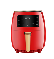 Meilleure vente d'usine haute capacité 1400W 6L Smart Air friteuse Pot allemand double numérique électrique multifonctionnel vente chaude Air