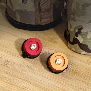 Outdoor Kamperen Gasfles Adapters Vergrendelen Snap-On Gas Bus Adapters Ronde Kachelkop Adapters - Product Image 4