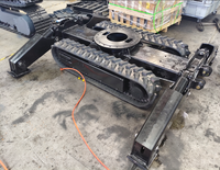 Châssis à chenilles en caoutchouc sur mesure avec pieds en acier pour robot brise-murs, machine de démolition, train de roulement direct usine OEM