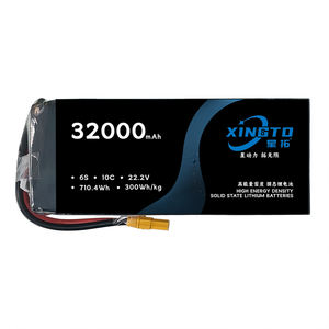 Xingto Baterai Lithium 6s 22.2v 22000mah 30000mah Baterai Lipo 3,7v 32ah Baterai untuk drone Multirotor (hexacopter/octocopter) - Product Image 4