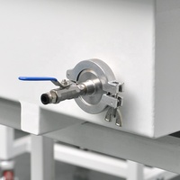 Raccordement de tuyau de gaz sous vide KF Spécifications multiples Joint de tuyau d'air en option avec robinet à tournant sphérique pour boîte à gants sous vide