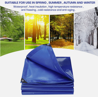 Bâche en vinyle en PVC imperméable robuste avec œillets, couverture résistante à la déchirure pour serre de couverture de camion taille personnalisée