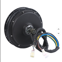 Kit de conversion de vélo électrique 72V 5000W 3.5T avec contrôleur programmable Saibo (matériaux en aluminium et cuivre)