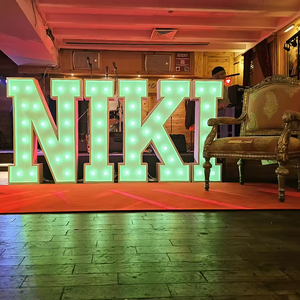 Lớn xây dựng Logo Led đèn thư 4ft siêu Mall logo quảng cáo đèn khổng lồ LED Light up marquee chữ số - Product Image 6