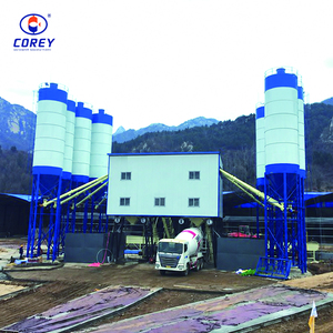Planta Dosificadora de Concreto con Cinta Transportadora Estacionaria, Cuatro Silos, Capacidad Personalizada y Diseño Adaptado para Construcción de Carreteras - Product Image 6