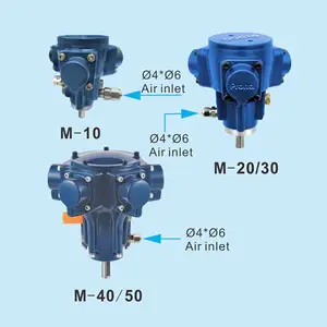 محرك هوائي برونا 1/2HP محرك طاقة صناعي 1/4HP محرك هوائي عالي السرعة