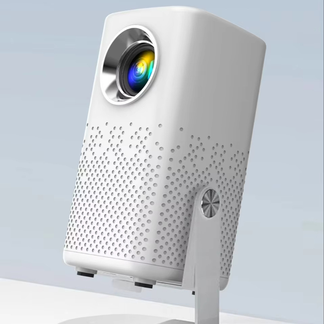 H1P Portable Projector with 3200mAh Battery, 5G WiFi & 4D Keystone Correction, Ideal for Home Cinema and Outdoor Movie Parties