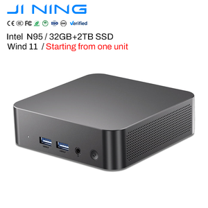 Новый портативный мини-компьютер Intel Celeron N95 с 16 ГБ ОЗУ и 512 ГБ SSD, с системой Windows 11, подходит для дома и офиса. - Product Image 1