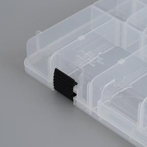Trong suốt cứng nhắc rõ ràng Nhựa Câu cá lure Set Box cho dòng và Hồ câu cá Bait lưu trữ công cụ trường hợp - Product Image 4