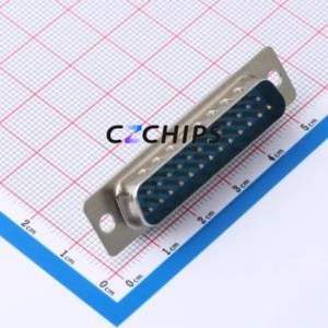 X0125WT7BL1 D-Sub/VGA Connector DIP Connector ( Connector Type: Standard D-Sub )( Gender: Male )( Total Number of PINs: 25P ) - Product Image 1