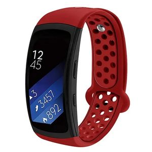 Bracelet de remplacement en silicone souple pour <span class=keywords><strong>Samsung</strong></span> Gear Fit2 SM-R360/<span class=keywords><strong>Fit</strong></span> <span class=keywords><strong>2</strong></span> <span class=keywords><strong>Pro</strong></span> SM-R365 Smart Fitness <span class=keywords><strong>Band</strong></span> - Product Image 1