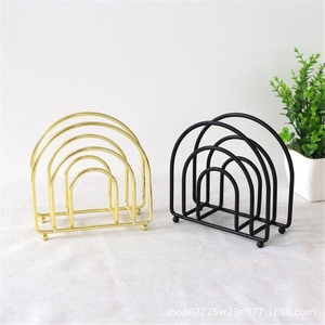 Porte-serviettes rectangulaire en fer, design moderne et écologique, pour salle de bain, hôtel, cuisine - Product Image 6
