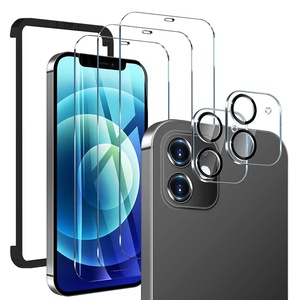 [3 + 2 Pack] <span class=keywords><strong>2021</strong></span> Téléphone portable <span class=keywords><strong>3D</strong></span> 9H Anti-Choc En Verre Trempé Film Protecteur D'écran Avant et Arrière Pour iPhone 12 13 Pro X/XS <span class=keywords><strong>max</strong></span> - Product Image 1