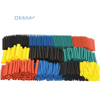 Deem lengan kabel perekat panas menyusut, 2:1 lengan isolasi tabung panas menyusut 1.00Mm 20Mm