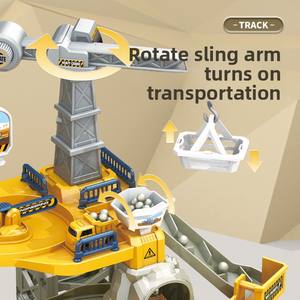 Coche Eléctrico de Ingeniería para Niños, Regalo de Cumpleaños para Bebés, Juguete de Coche Deslizante de Plástico para Aventuras en el Estacionamiento - Product Image 3